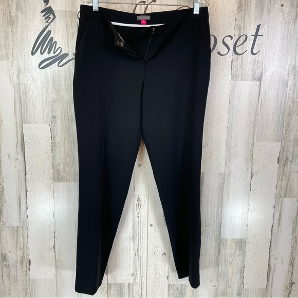Vince Camuto Pants - Vince Camuto Women’s Black Skinny Leg Mid Rise Work Dress Career Pants Sz 6